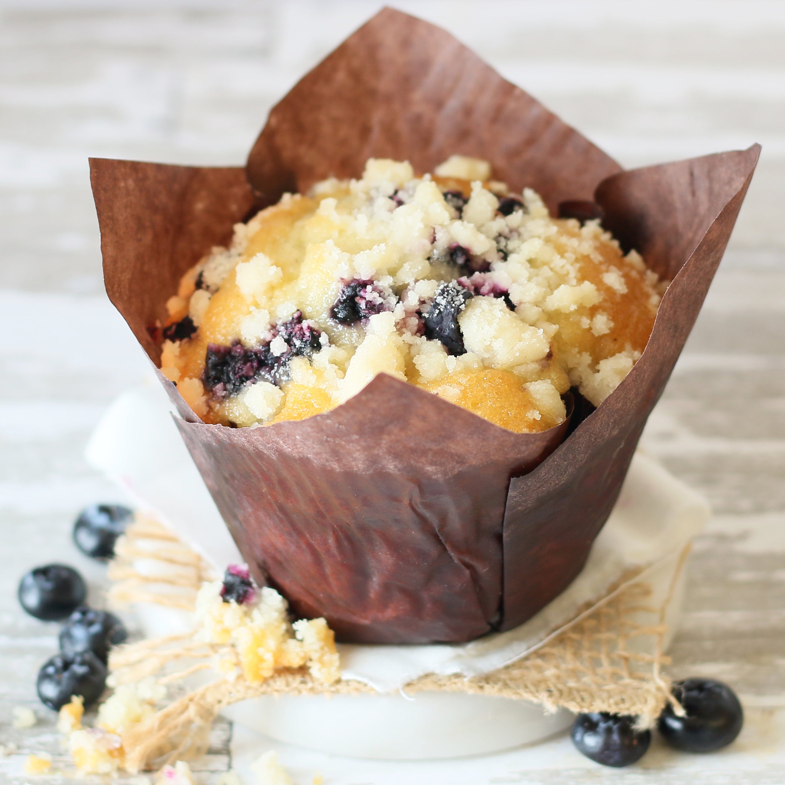 Blueberry Crumb Muffin