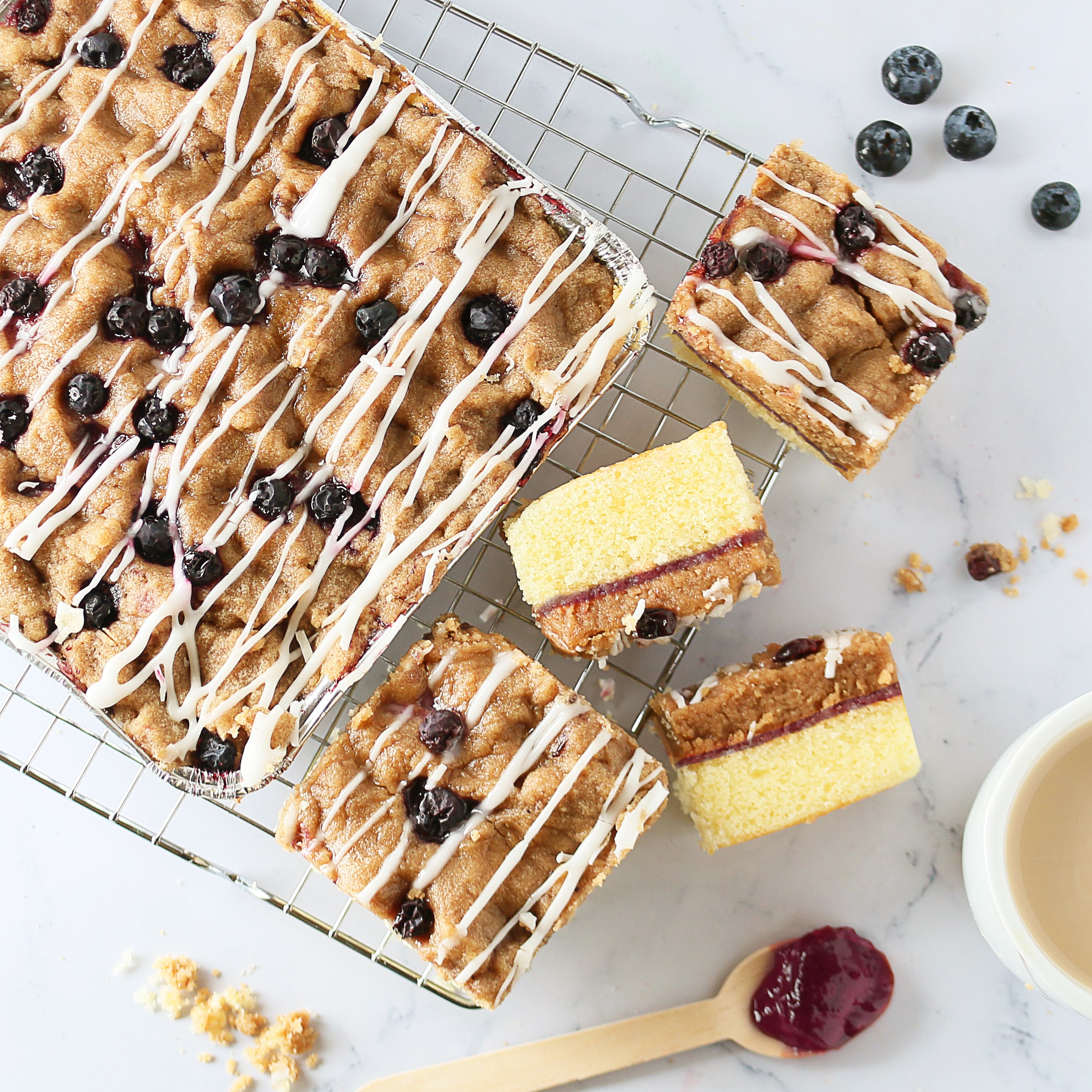 Blueberry Crumb Cake