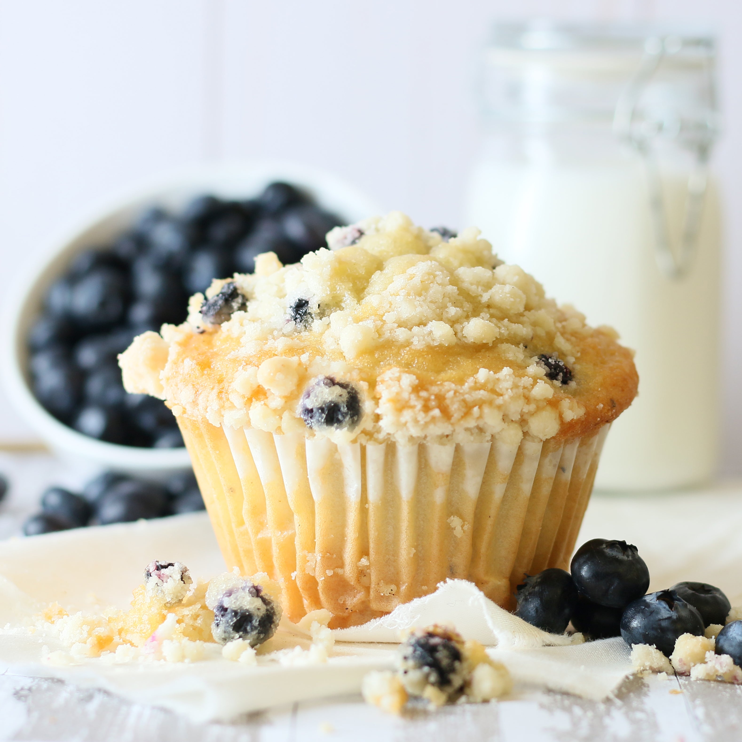 Blueberry Crumb Muffin