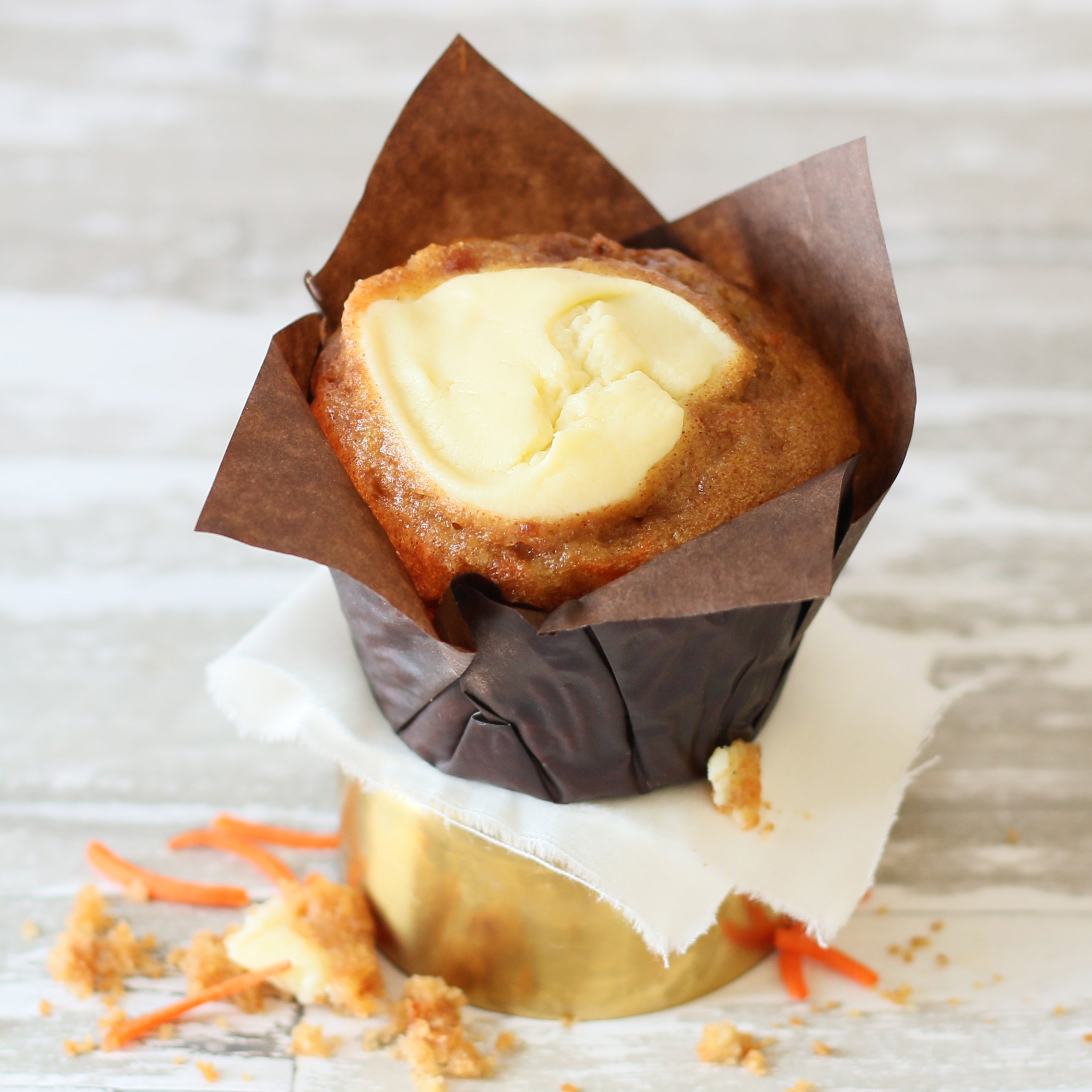 Carrot Cheese Muffin