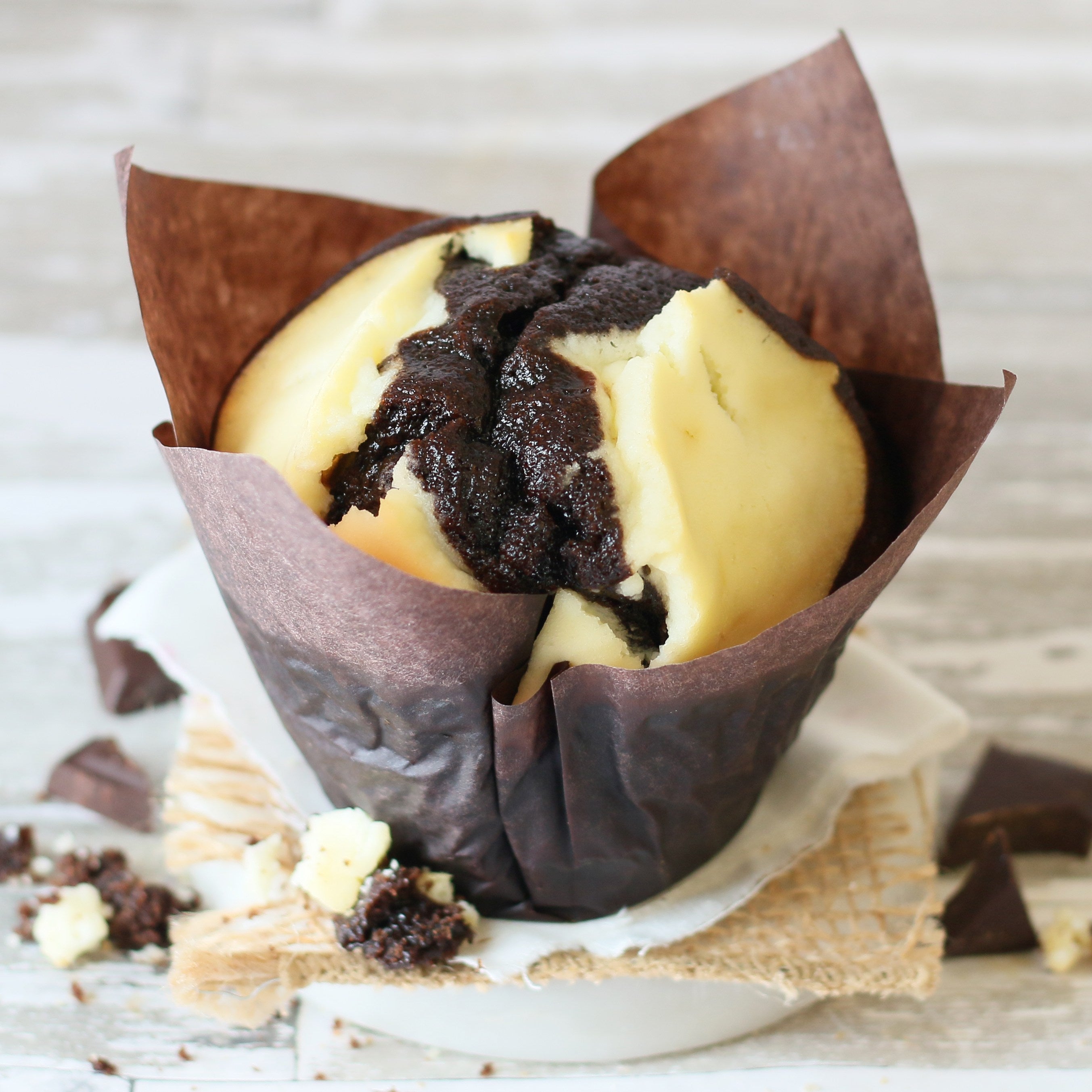 Chocolate Cheese Muffin