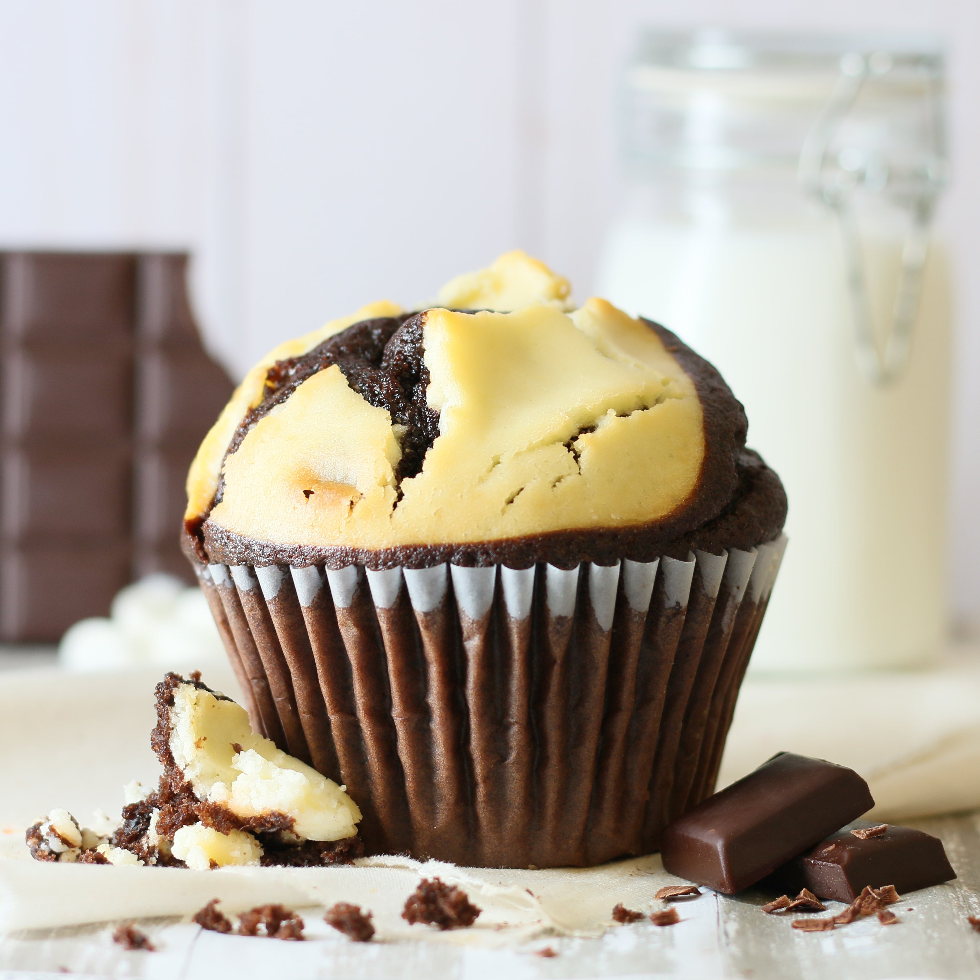 Chocolate Cheese Muffin