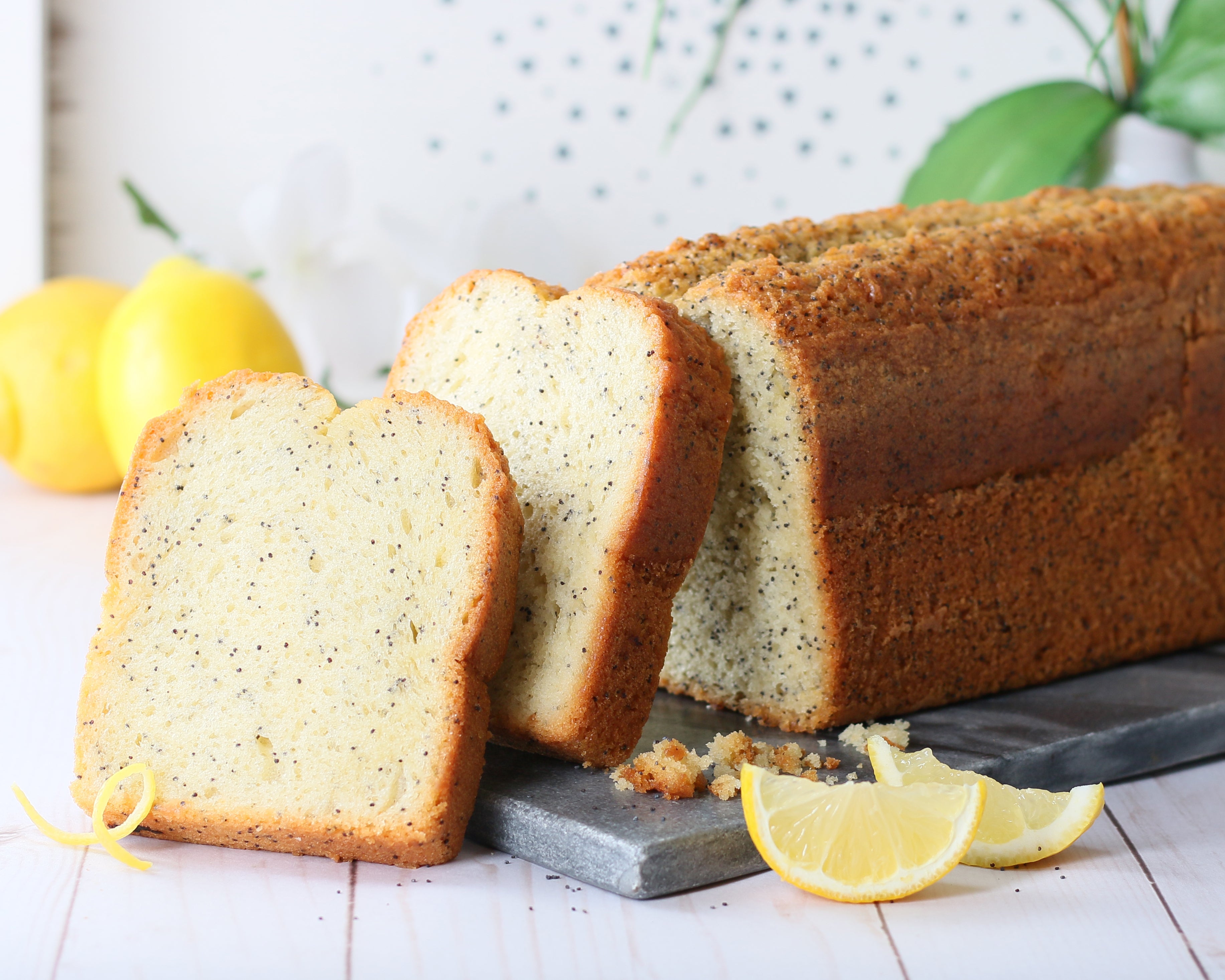 Lemon Poppy Pound Cake