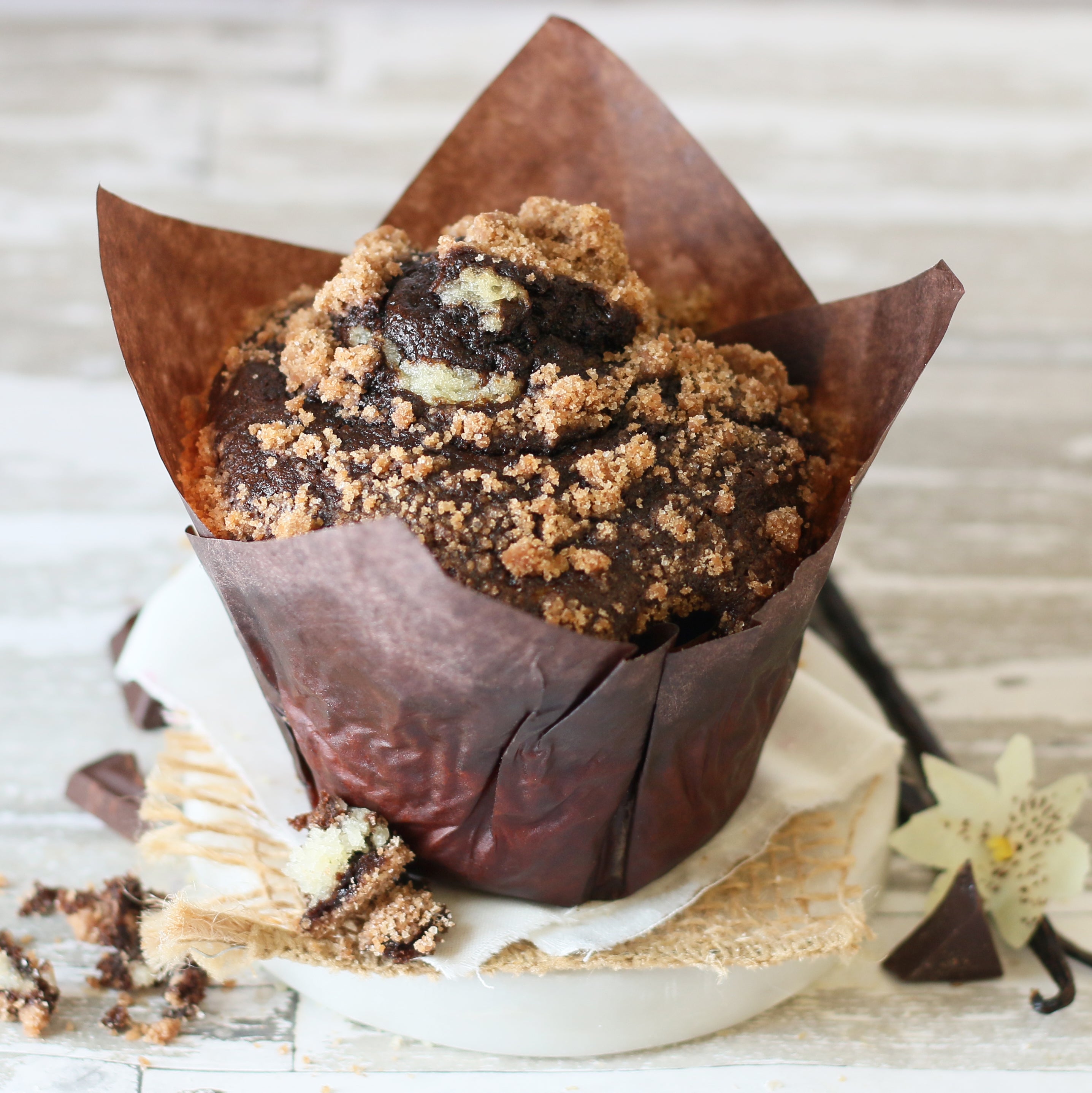 Marble Crunch Muffin