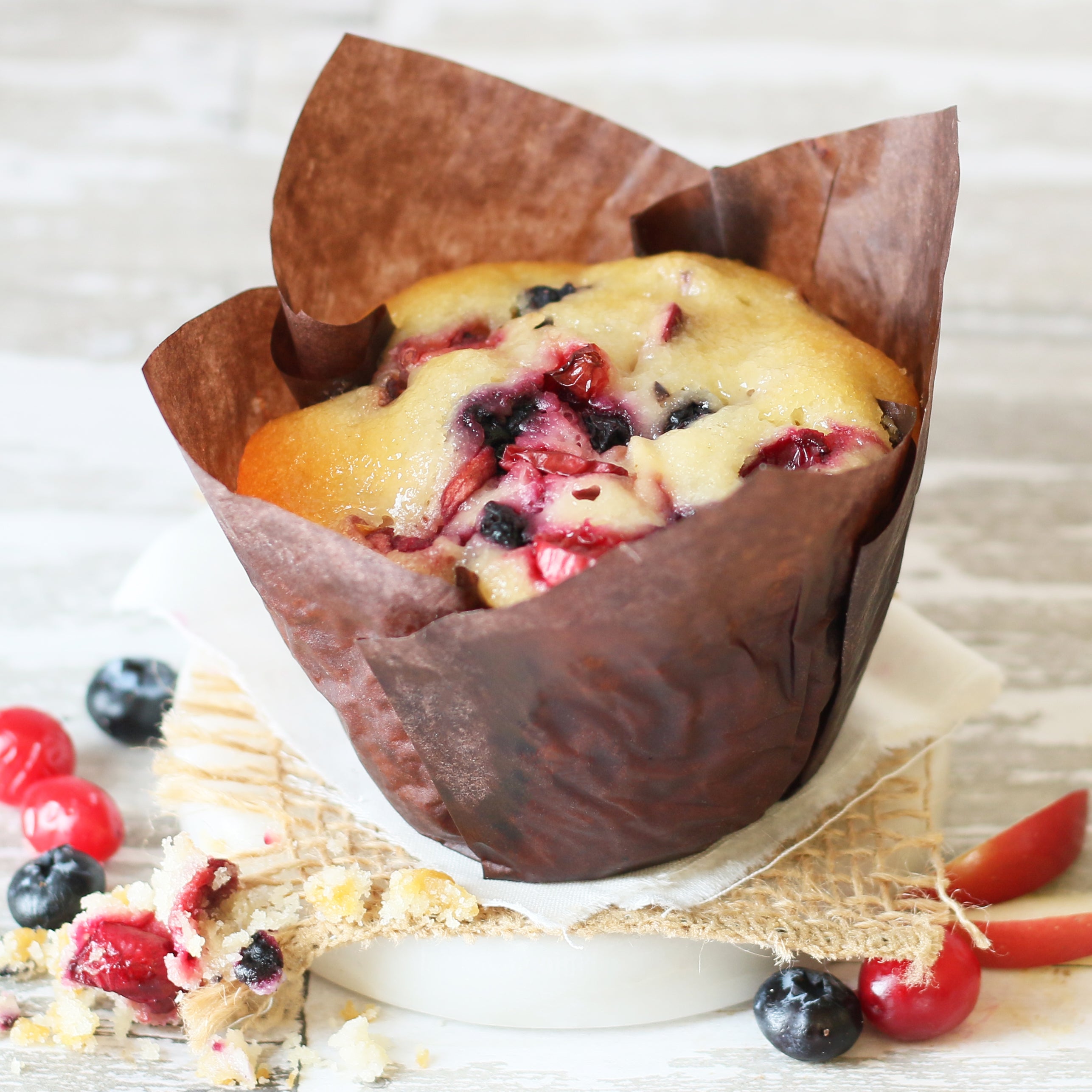 Triple Berry Muffin