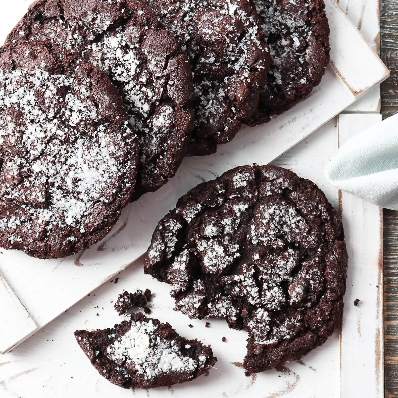 Chocolate Crinkle Cookies